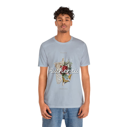 Young, Authentic, Fearless - Graphic T Shirt For Men and Women