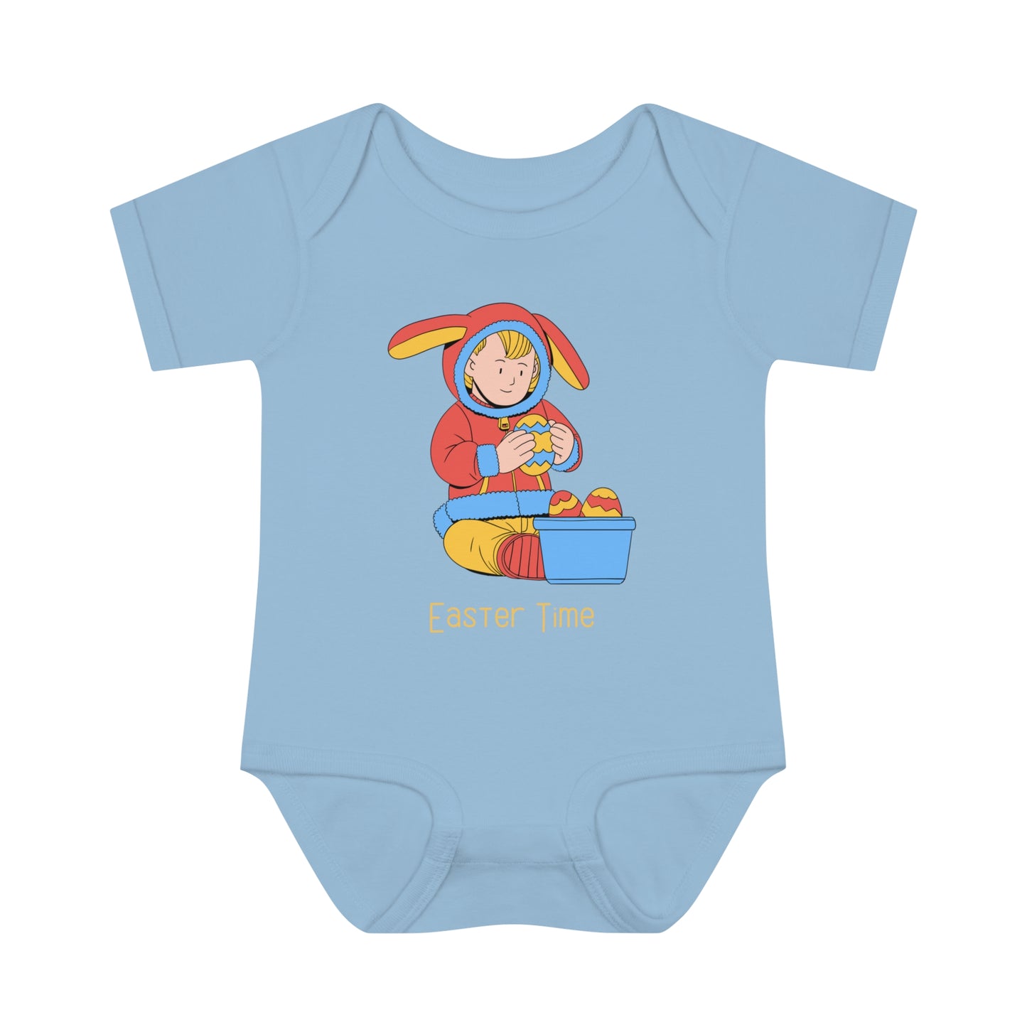 Cute Happy Easter Day kids shirt for a boy