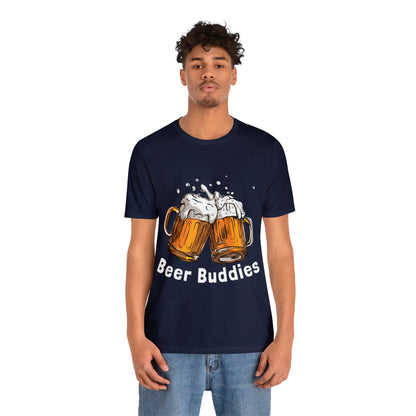 Beer Buddies- Drinking Graphic T Shirt for Men