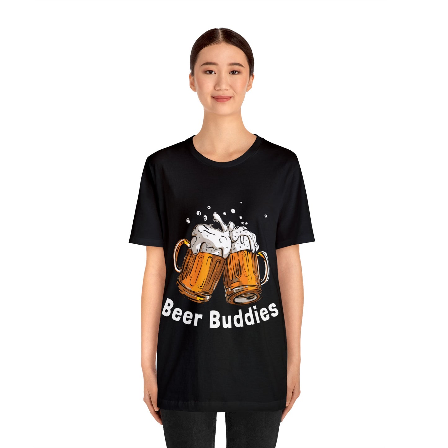 Beer Buddies- Drinking Graphic T Shirt for Men