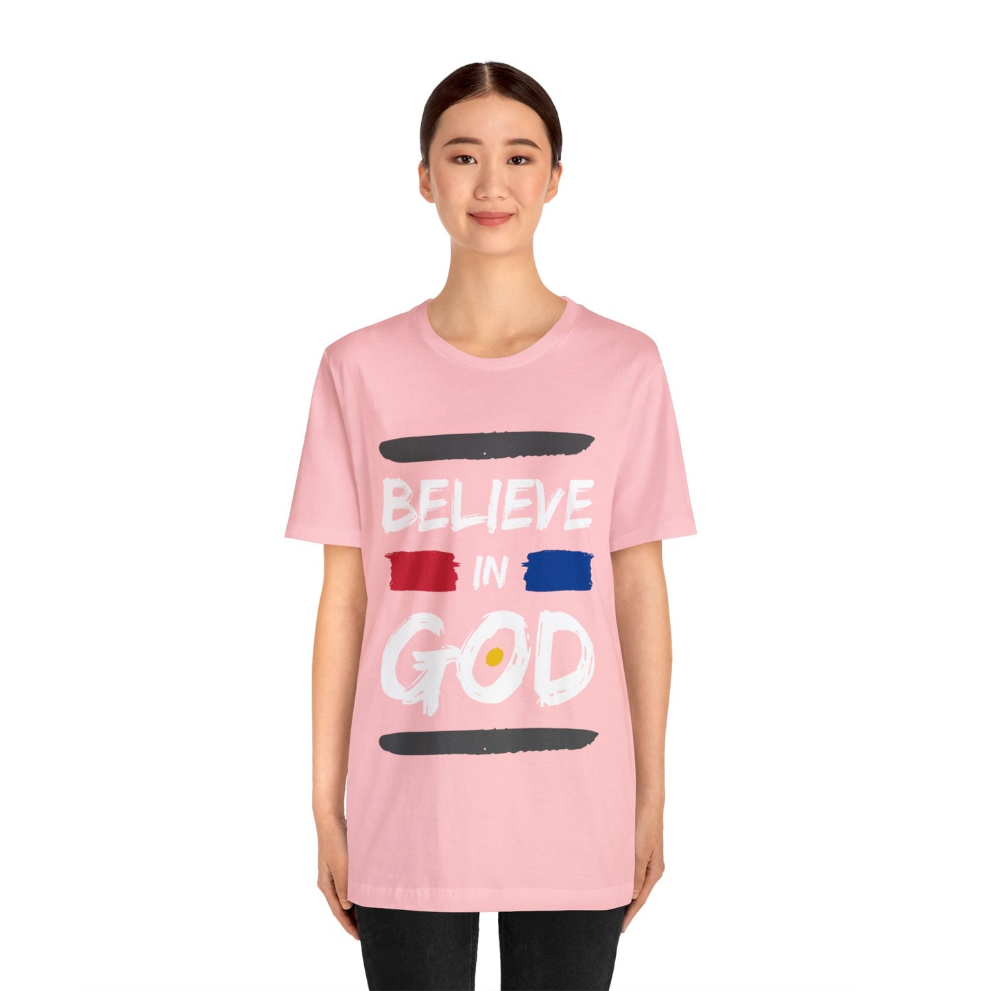 Believe In God - Christian T Shirt For Men and Women