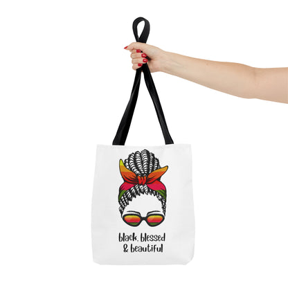 Black, Blessed, and Beautiful - Tote Bag (AOP)