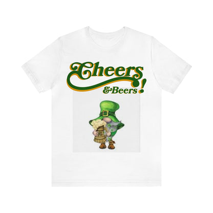 St Patricks Day "Cheers and Beers", Funny St. Patricks Day Shirt, Leperechaun, Gnome