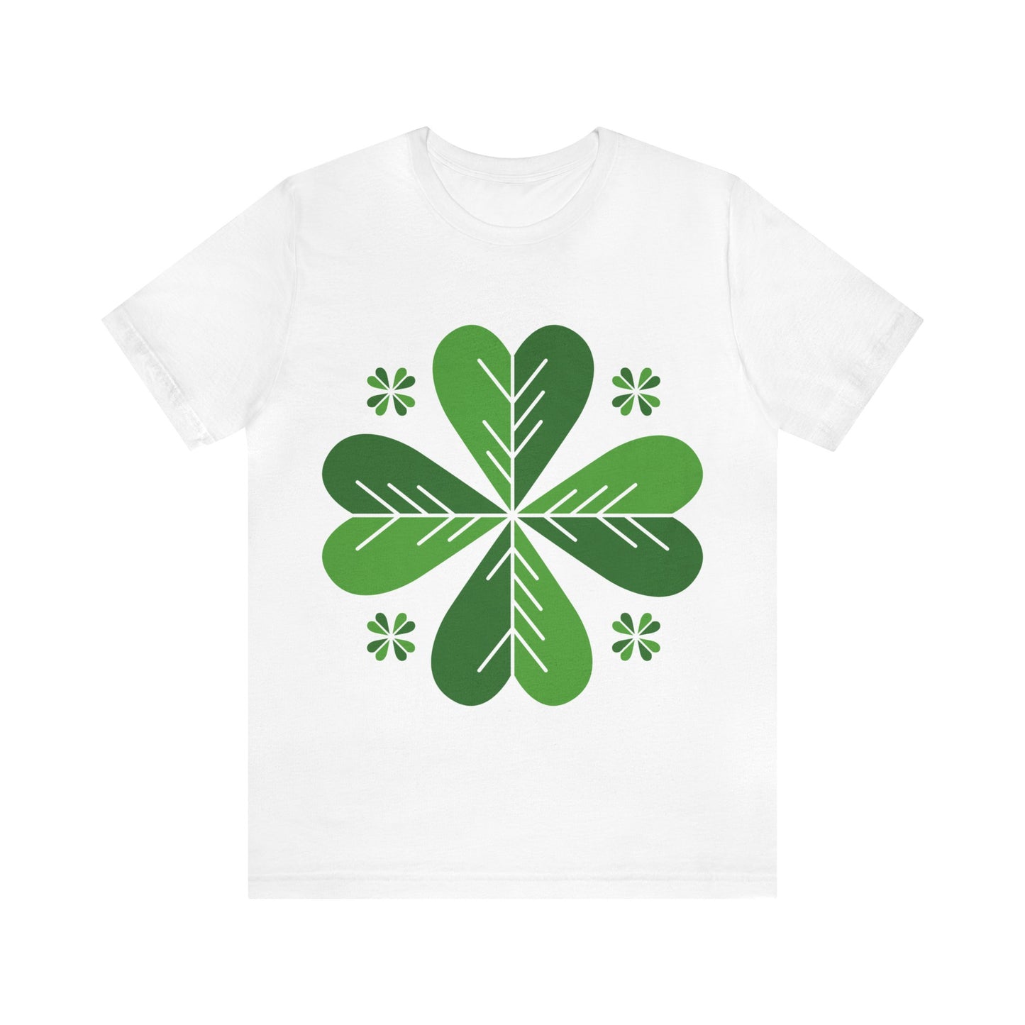 St Patricks Day "4- Leaf Clover", St Patricks Lucky T- Shirt, Lucky St Patricks Day shirts