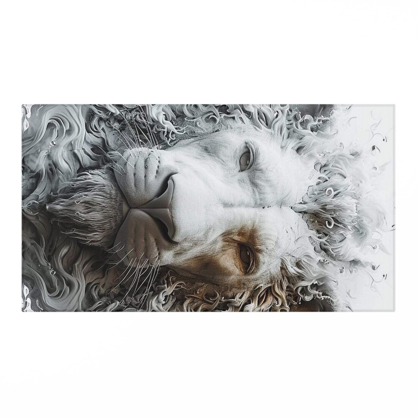 Snow White Lion - Dornier Rug