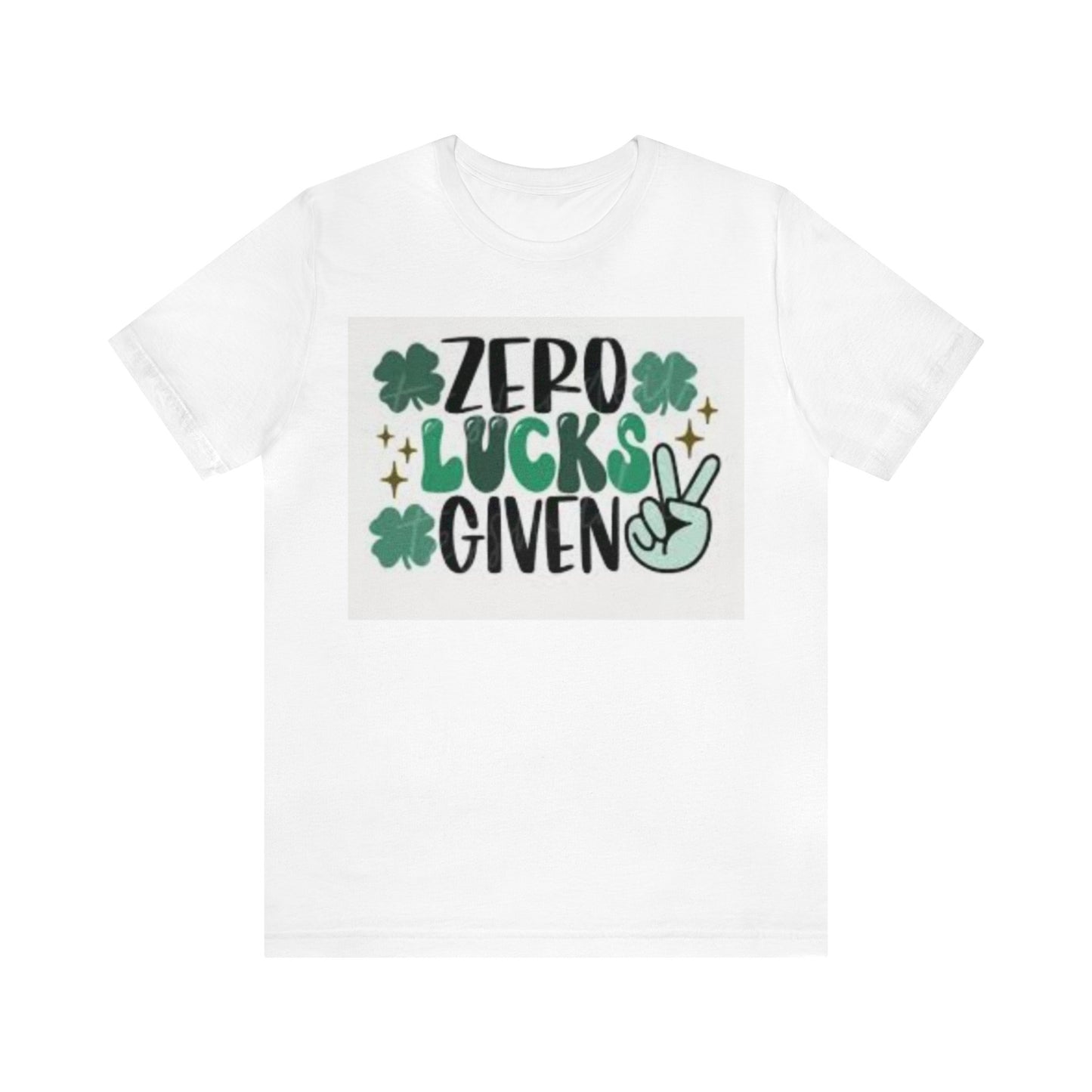 St Patricks Day "Zero Lucks Given", Funny St. Patricks Day Shirt, Leperechaun, Gnome